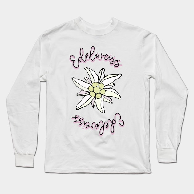 Sound of Music Edelweiss Long Sleeve T-Shirt by baranskini